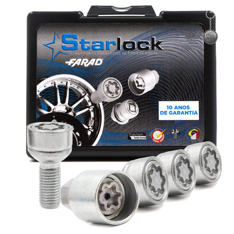 Parafuso De Roda Starlock Antifurto Farad Fiat - Imagem 1