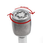 Parafuso Farad Antifurto Do Estepe Sparelock Fiat Nova Strada - Imagem 4