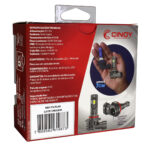 Lâmpada de Led Cinoy Star 1:1 6000 Lumens H4 - Imagem 5