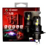 Lâmpada de Led Cinoy Star 1:1 6000 Lumens H4