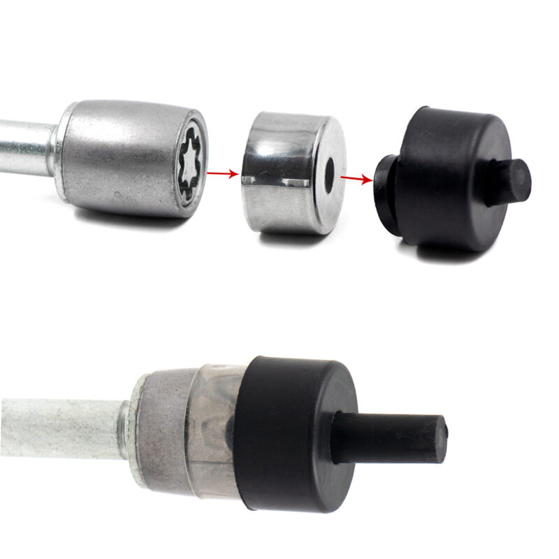 Parafuso Farad Antifurto Do Estepe Sparelock Fiat Nova Strada - Imagem 8