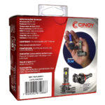 Lâmpada de Led Cinoy Star 1:1 6000 Lumens H11 - Imagem 5