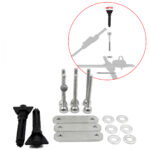 Kit De Fixação U Para Suporte De Transbike Farad Pesio