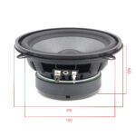 Audiophonic Club Kit 2 Vias Kc 525 5,25 Polegadas 150w Rms - Imagem 4