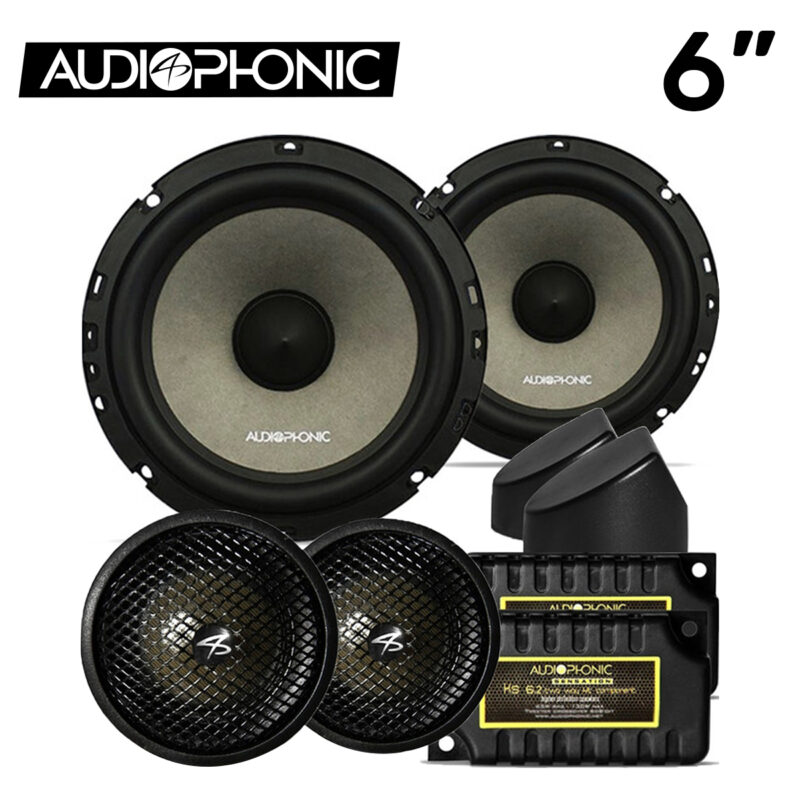 Alto Falante Kit 2 Vias Audiophonic Sensation Ks 6.2