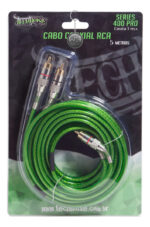 Par Cabo Rca Technoise 400p Som Automotivo Qualidade 5 Metro - Imagem 4