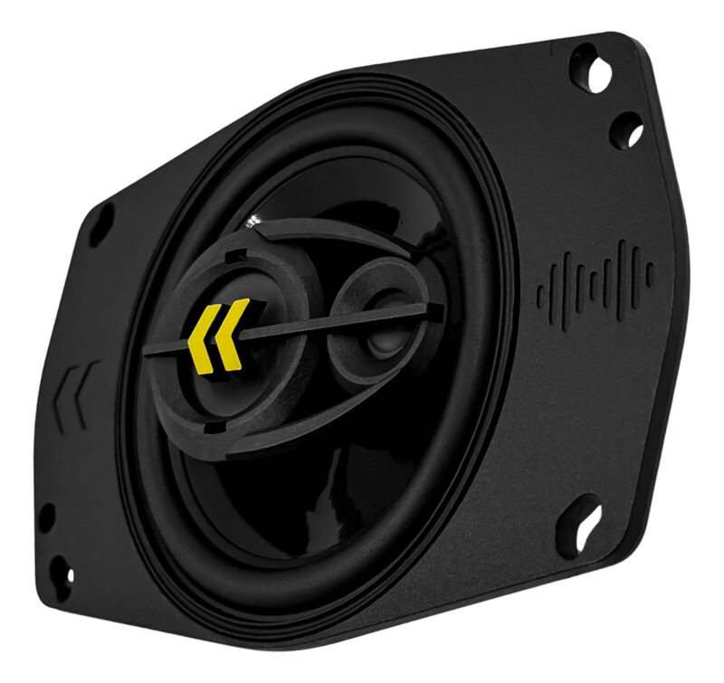 Kit Alto Falante Bravox Triaxial Revo 46 4x6 Polegadas 110w Preto - Imagem 3