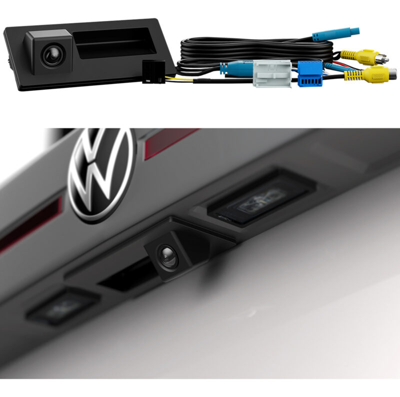 Câmera De Ré Ft-cam-vw3 Faaftech Maçaneta Porta Malas Vw - Imagem 3