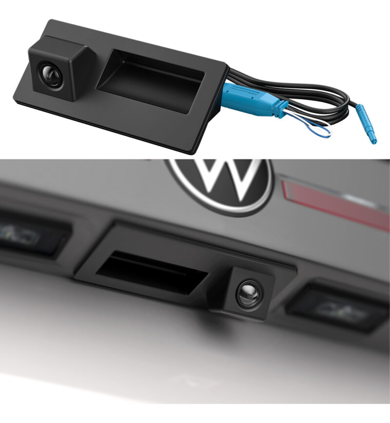 Câmera De Ré Ft-cam-vw3 Faaftech Maçaneta Porta Malas Vw - Imagem 5