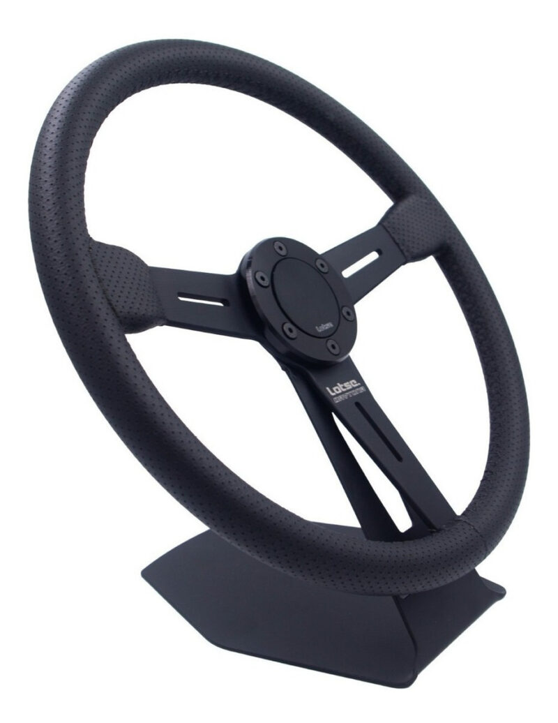 Volante Clássico Lotse Daytona ( Couro / Preto ) - Imagem 2