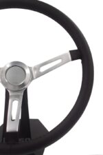 Volante Clássico Lotse Hemi ( Couro / Preto ) + Cubo Adaptador - Imagem 6