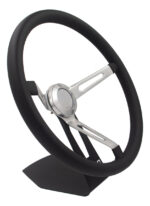 Volante Clássico Lotse Hemi ( Couro / Preto ) + Cubo Adaptador - Imagem 4