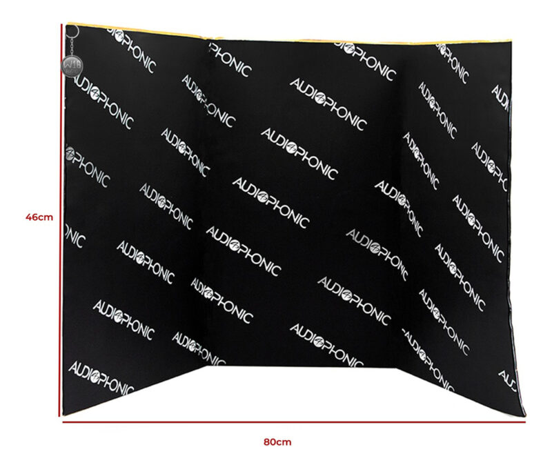 Manta Revestimento Acústico Automotivo Audiophonic 3 Folhas - Imagem 3