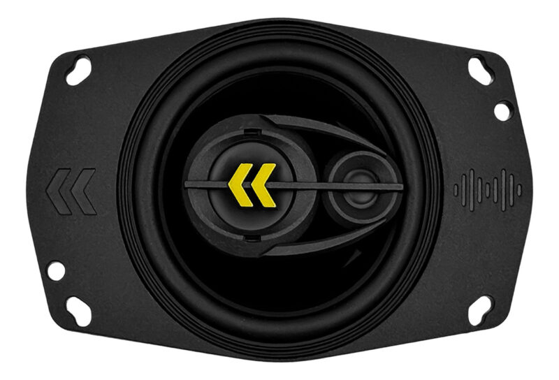 Kit Alto Falante Bravox Triaxial Revo 46 4x6 Polegadas 110w Preto - Imagem 2