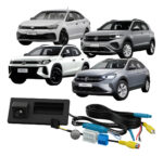 Câmera De Ré Ft-cam-vw3 Faaftech Maçaneta Porta Malas Vw