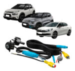 Câmera De Ré Tartaruga Faaftech Ft-cam-pc3 Citroen C3
