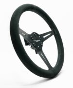 Volante Lotse Fiorano Couro Haste Black Com Linhas Vermelhas - Imagem 3