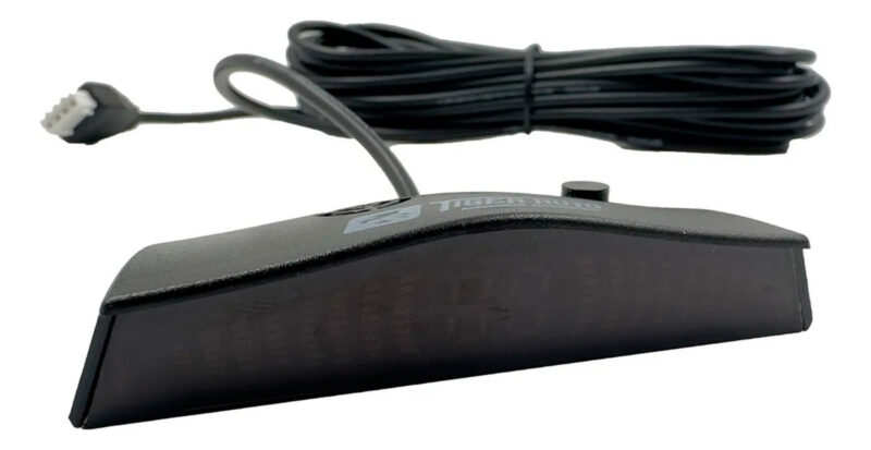 Sensor De Ré Estacionamento Cinoy 4 Pontos Sonoro Universal Branco - Imagem 3