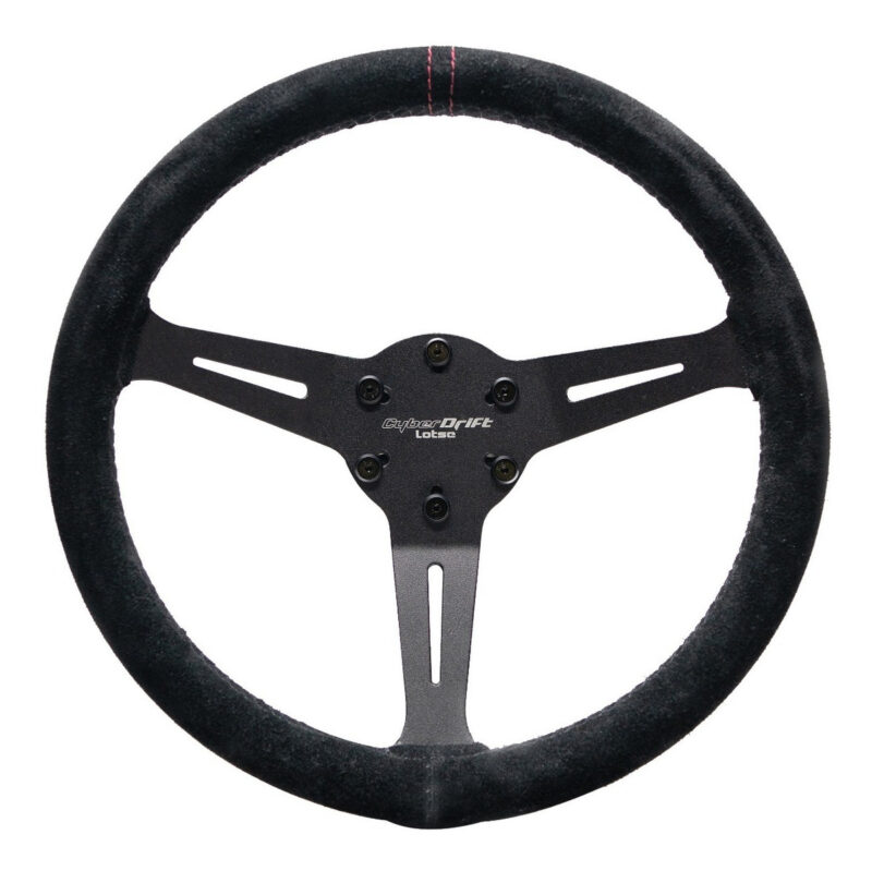Volante Lotse Cyber Drift Camurça Simulador Logitech G29 G27 - Imagem 1