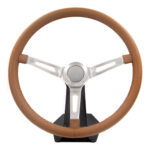 Volante Clássico Lotse Hemi ( Marrom / Couro )