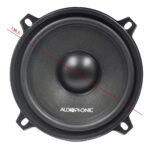 Kit Duas Vias Audiophonic Need Kn 525 110w 5 Polegadas Preto - Imagem 8