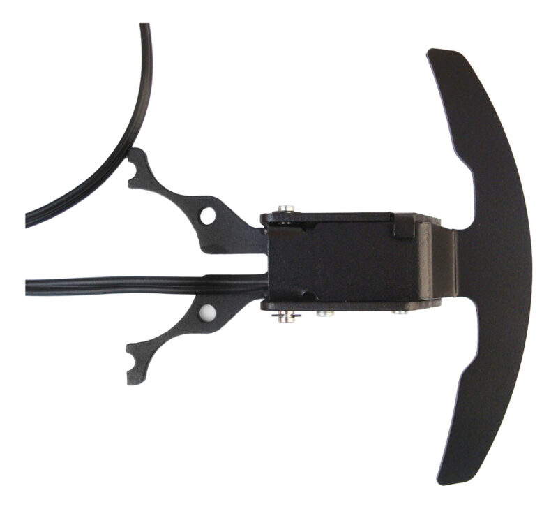 New Step Borboleta Cambio Lotse Preto Botão De Acionamento - Imagem 4