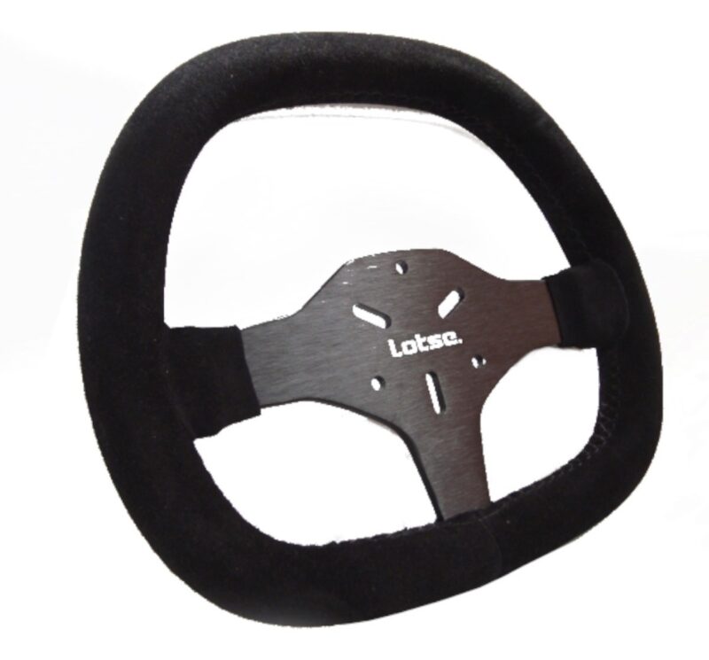 Volante Automobilismo Lotse F-line P ( 285 Mm / Camurça ) - Imagem 2