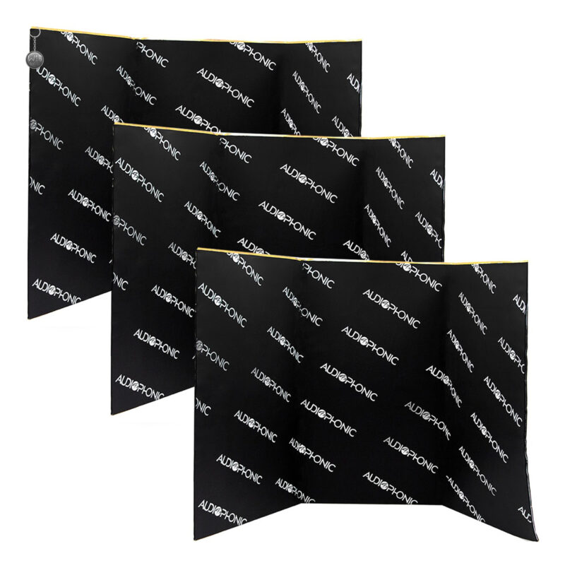 Manta Revestimento Acústico Automotivo Audiophonic 3 Folhas - Imagem 2